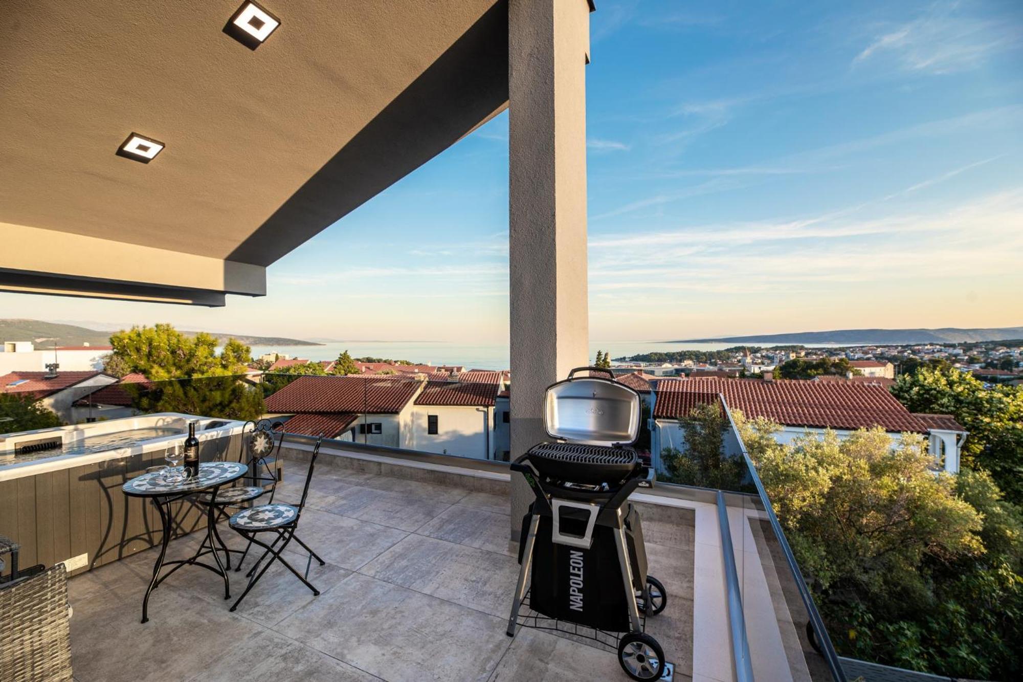 Luxury Villa Adria Apartments 克尔克 外观 照片