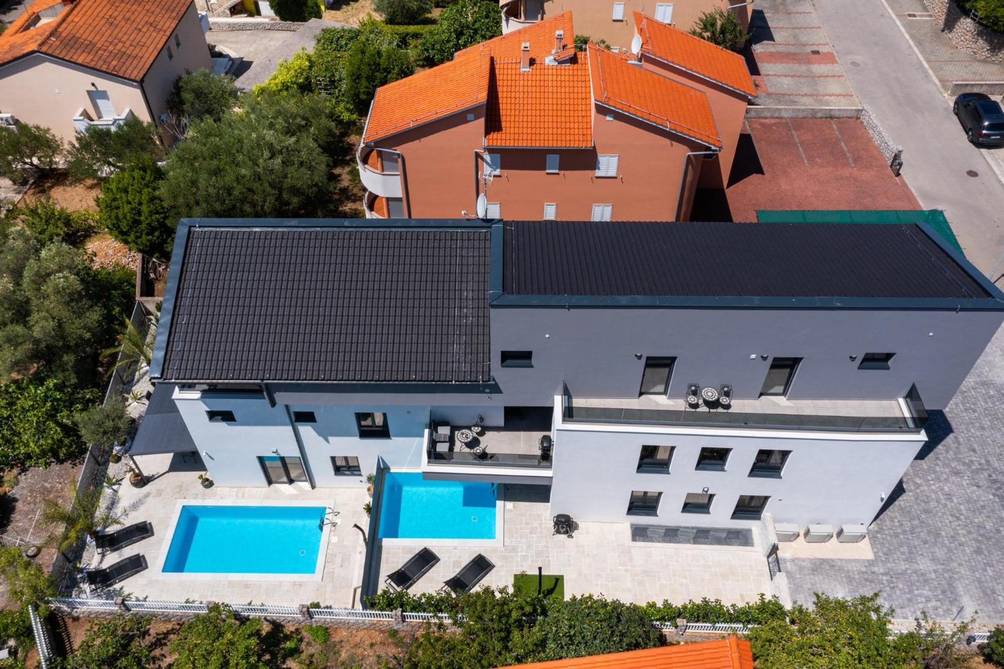 Luxury Villa Adria Apartments 克尔克 外观 照片