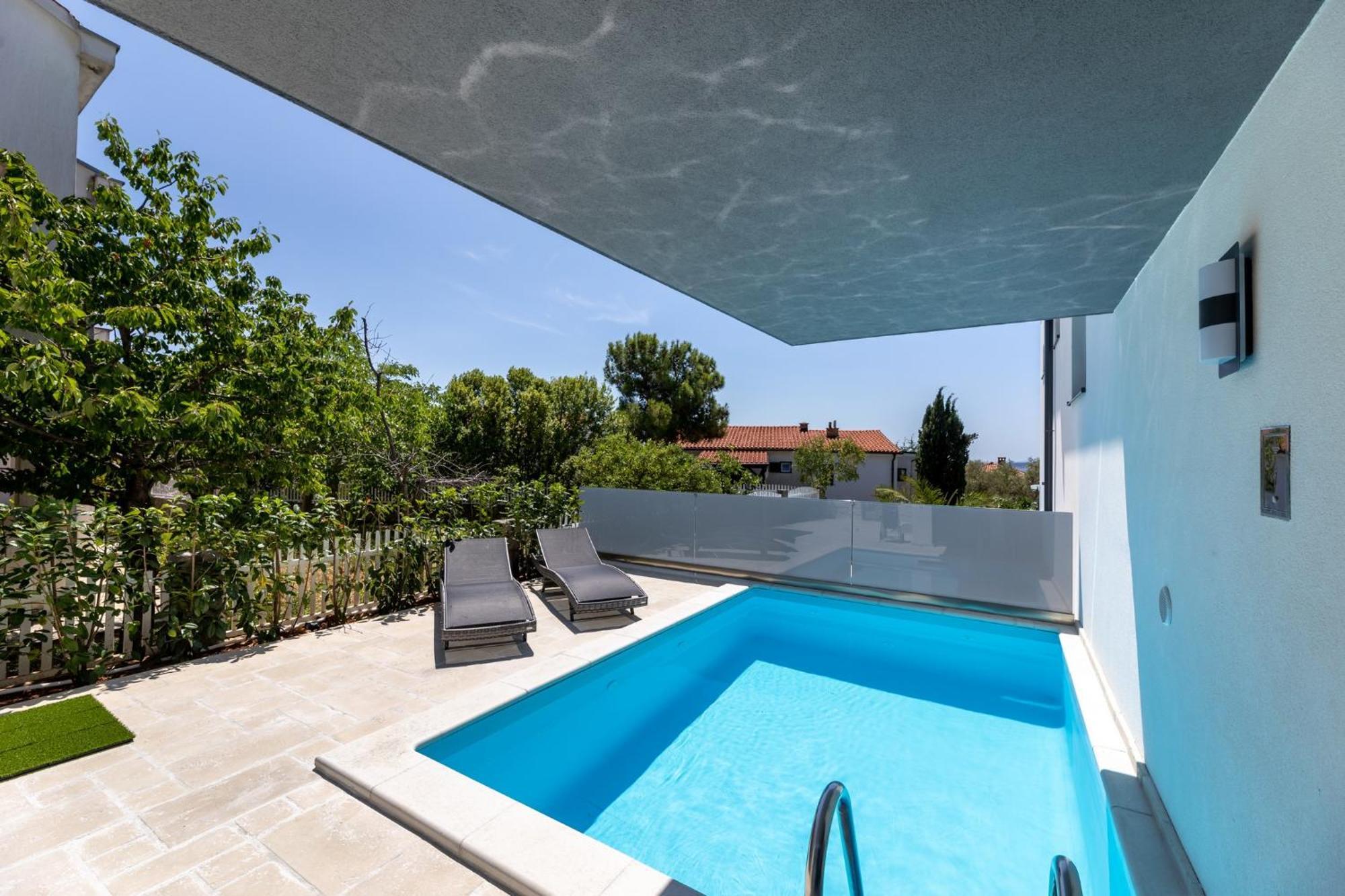 Luxury Villa Adria Apartments 克尔克 外观 照片